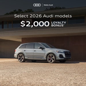 $2,000 Audi Loyalty Bonus