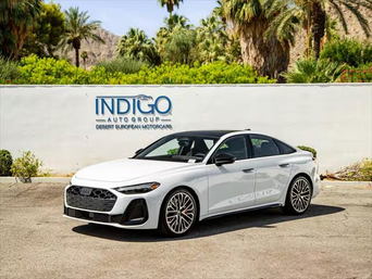 front facing 2025 Audi S5 Premium Plus parked