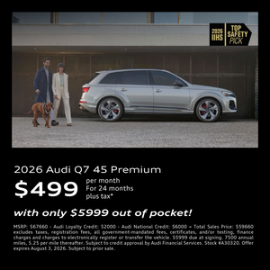 2026 Audi Q7 Lease Offer