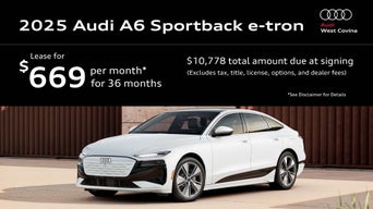 2025 Audi A6 Sportback e-tron Specials