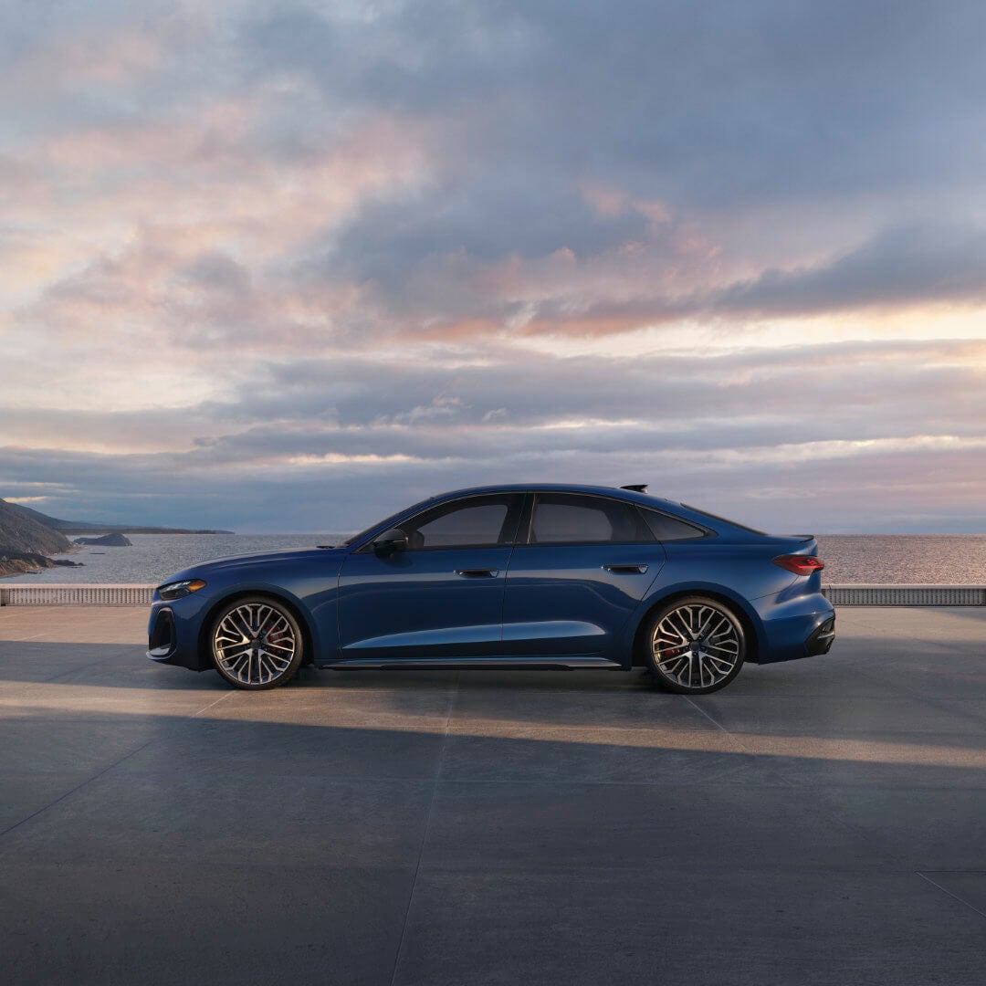 2026 Audi S5 Exterior Parked On Ocean Overlook