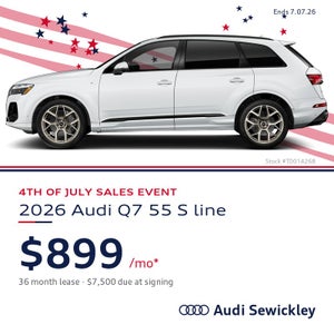 2026 Audi Q7 55 Premium Plus S line lease special