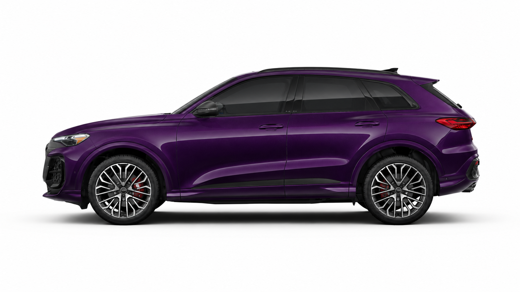 2026 Audi SQ5 in Merlin Pearl Audi exclusive paint, side profile