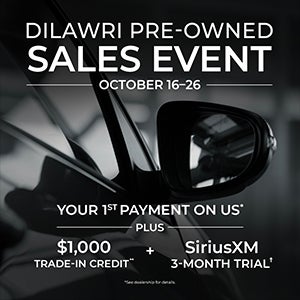 Dilawri Pre-Owned Sales Event