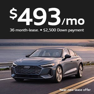 A5 driving with left facing view