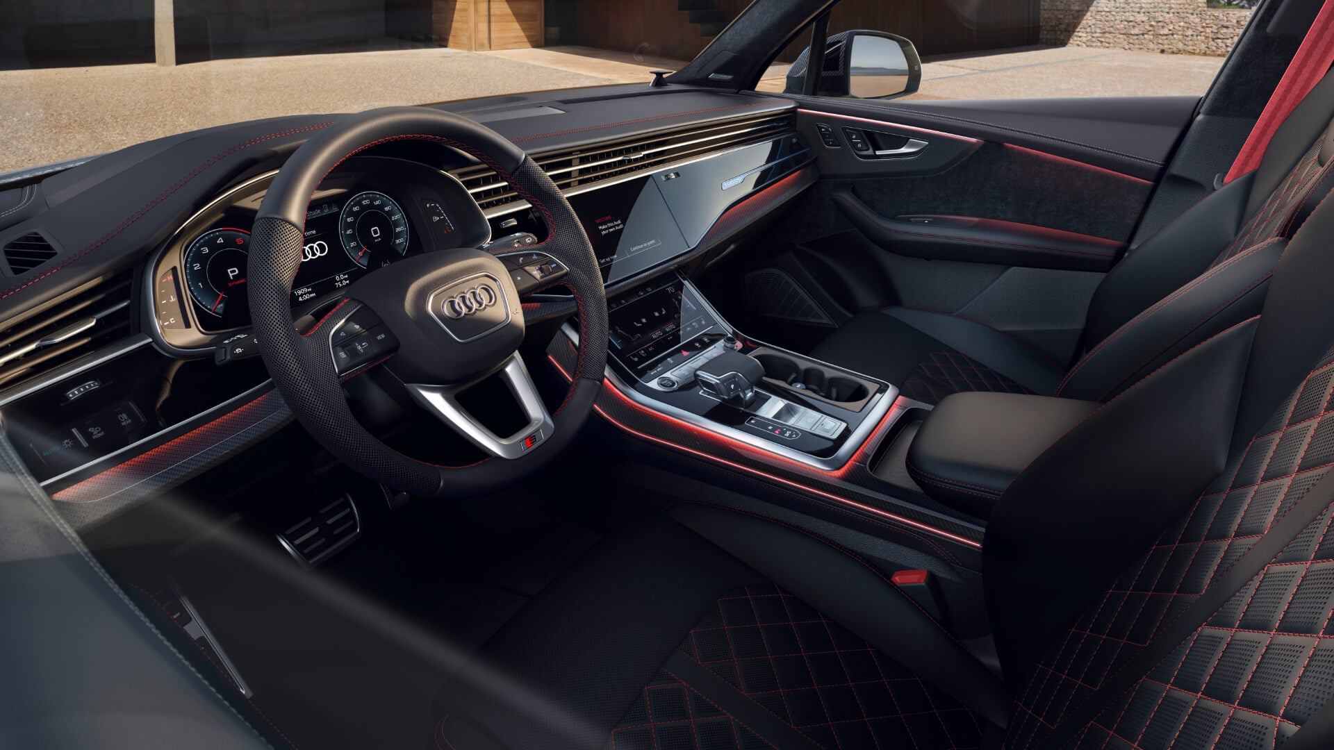 2026 Audi Q7 Interior Driver Side View