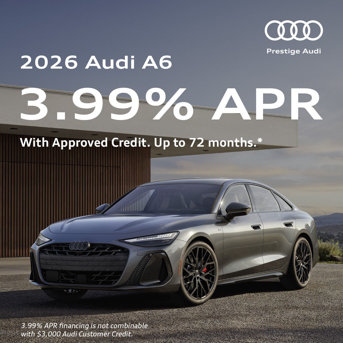 2026 Audi A6 - APR Offer
