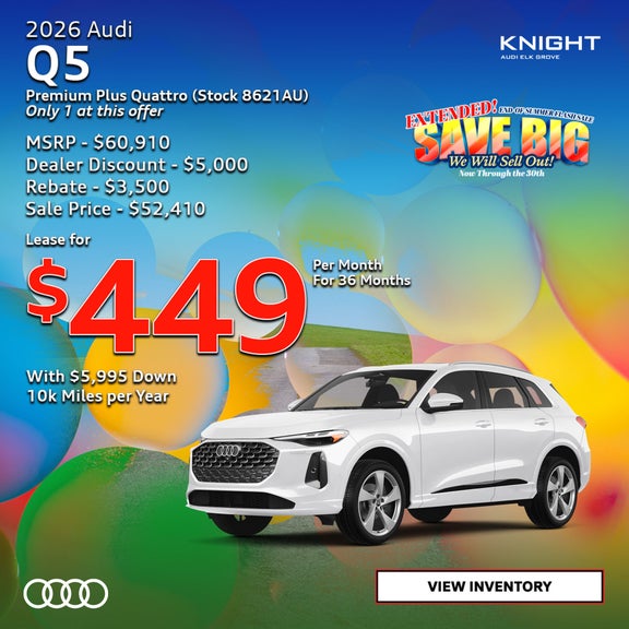 Audi Q5 Sale