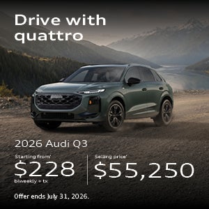 The all-new 2026 Audi Q3
