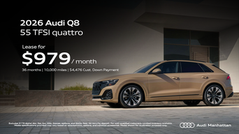 Lease The Audi Q8 in Manhattan NY
