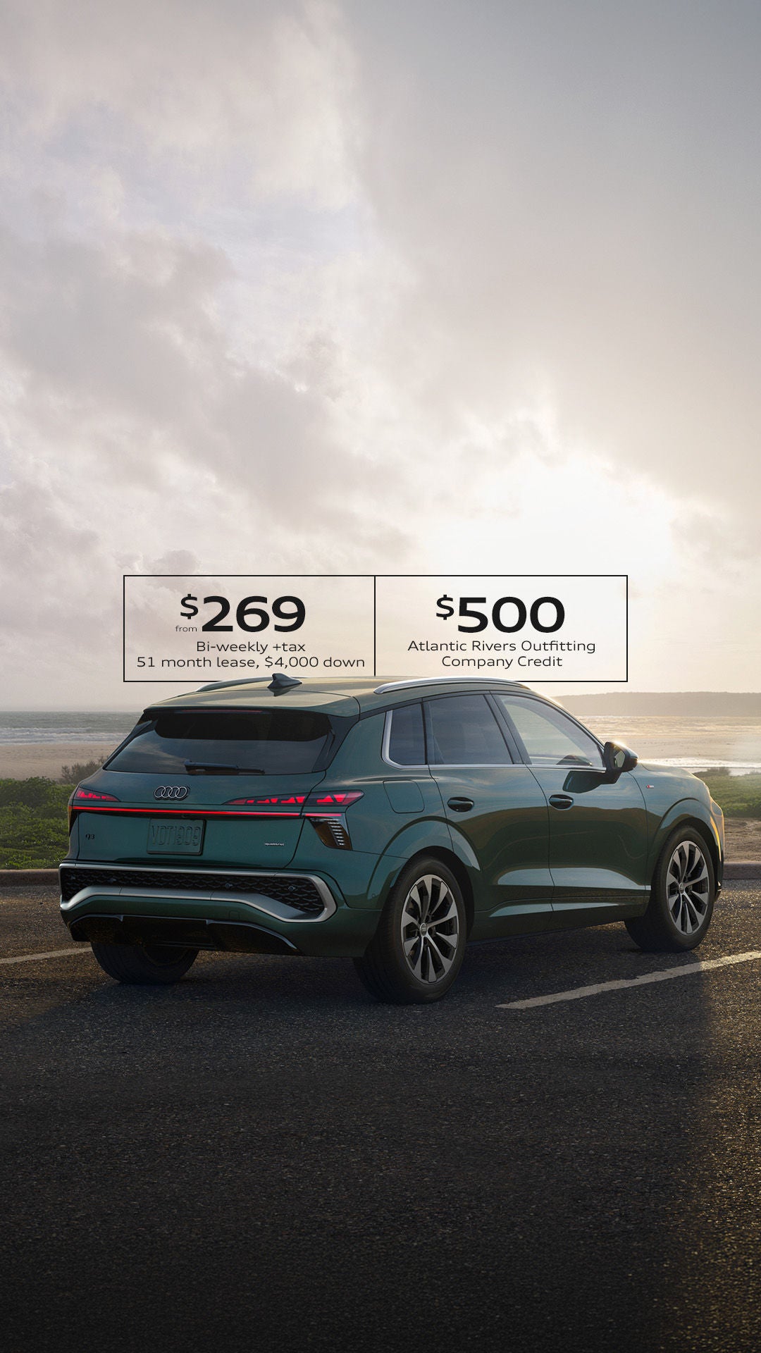 Lease the all-new Q3 from $269 per month.
