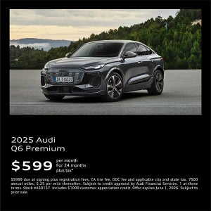 2025 AUDI Q6 Lease Offer