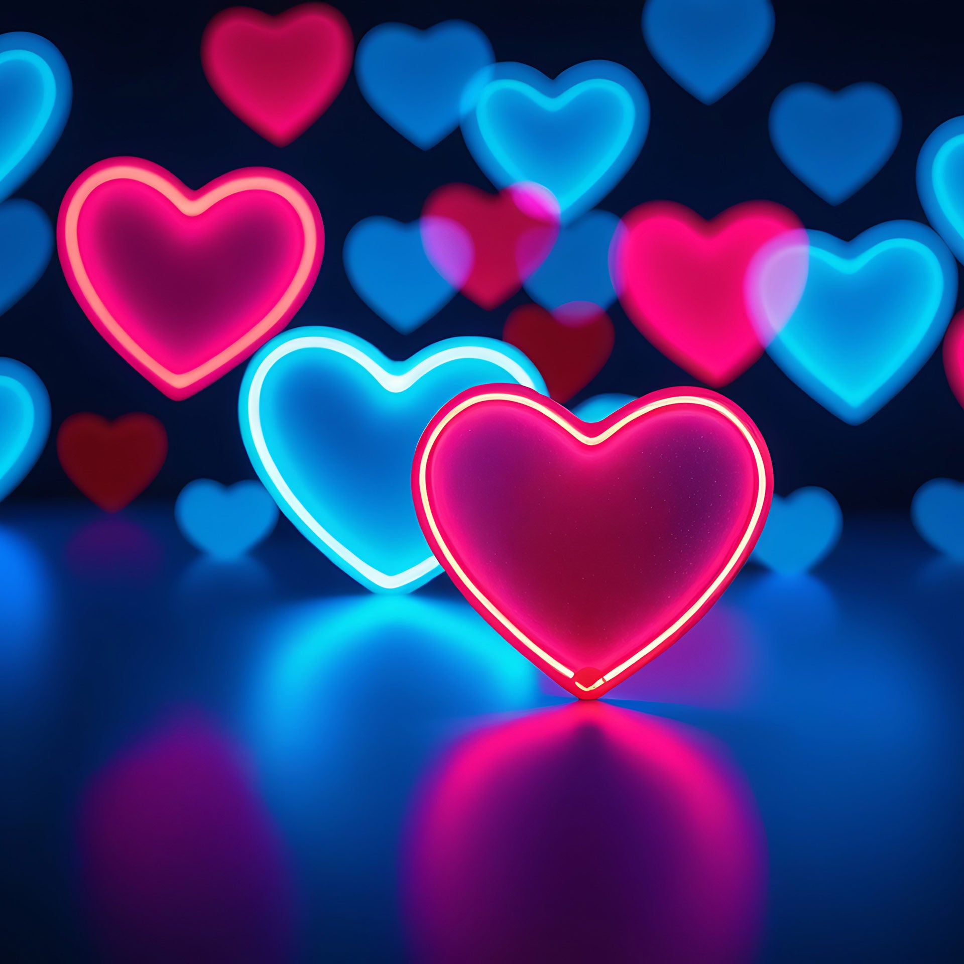 An explosion of multi-colored powder in front of a black background. 