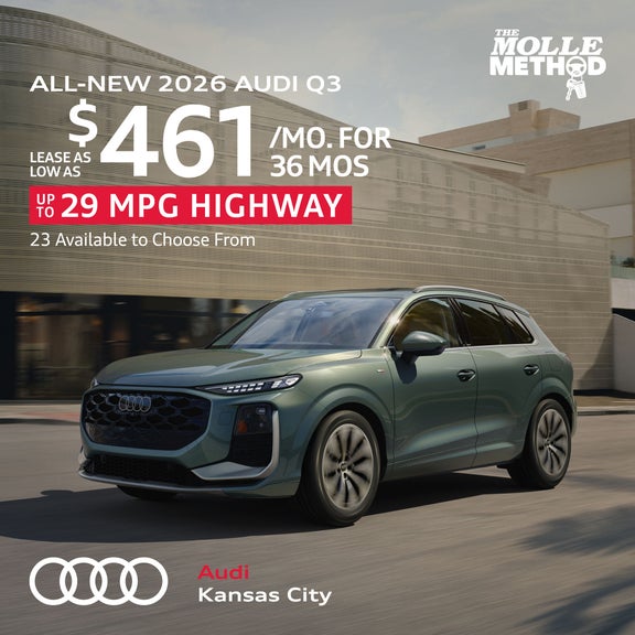 ALL-NEW 2026 AUDI Q3 - LEASE AS LOW AS $461 MO FOR 36 MOS