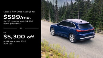 Side view of an Audi Q5