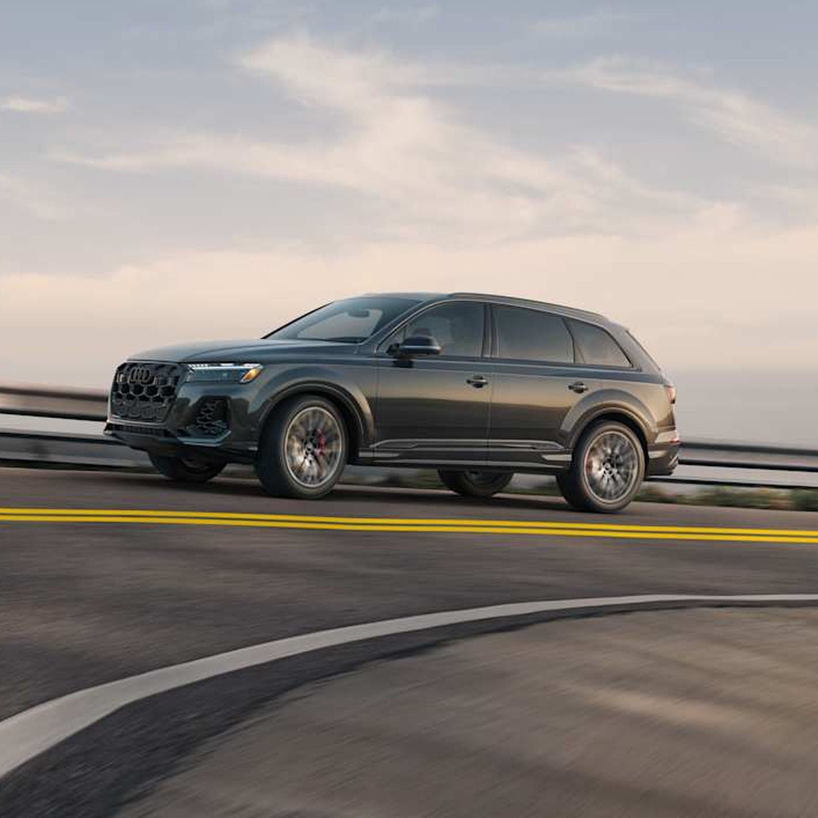 2026 Audi SQ7 in Ascari Blue.