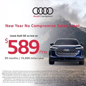 Front view of an Audi Q5