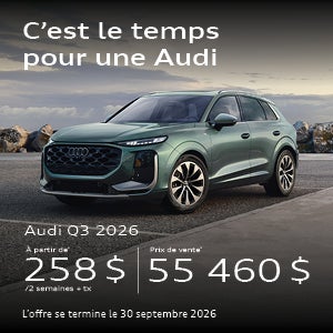 Le tout nouvel Audi Q3 2026