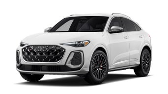Three-quarter front view of the all-new Audi SQ5 Sportback.
