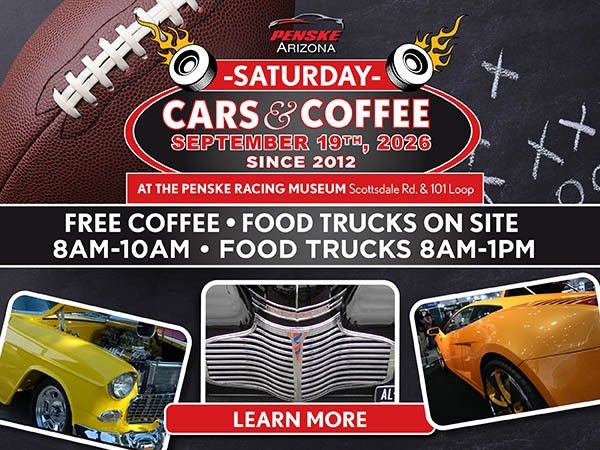 Penske Cars and Coffee September Events