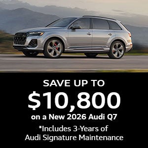 Save up to $10,800 on a New 2026 Audi Q7