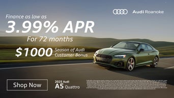 Side profile of a 2025 Audi All-new A5