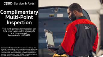 Service technician selecting items