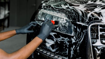 Audi Car at Detailing service