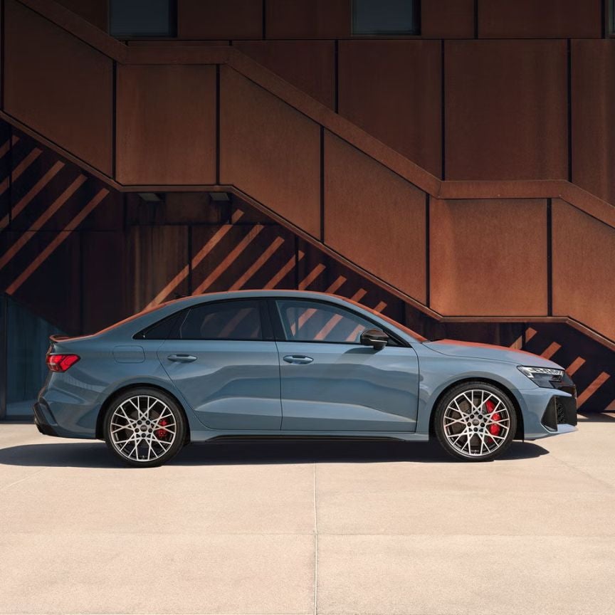 Side view image of the 2026 Audi RS 3