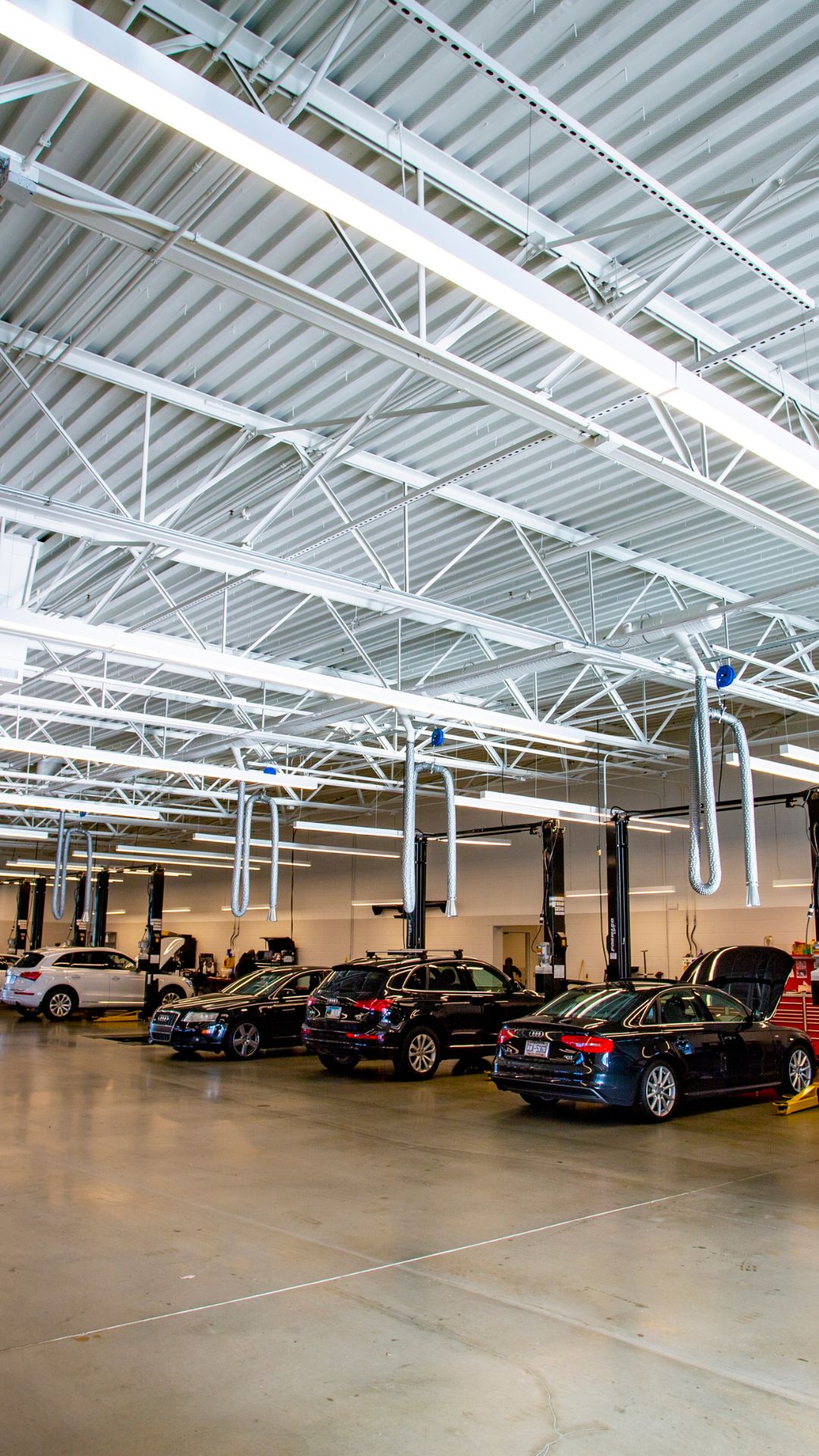 Audi service center.