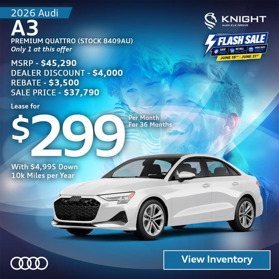 New 2026 Audi A3