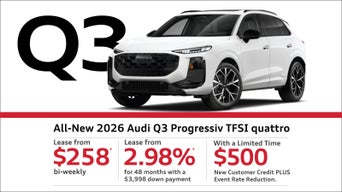 Audi Q3 Special Offer