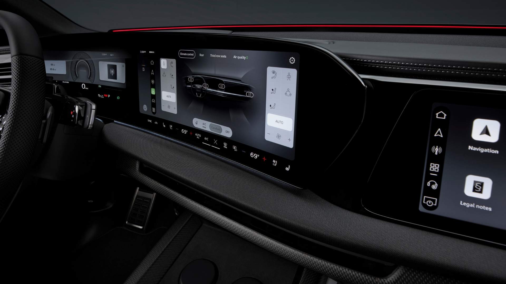 What Does the Front Passenger Display Do?