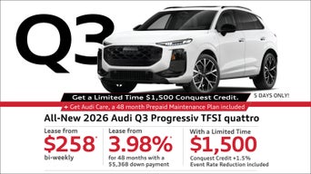 Audi Q3 Special Offer