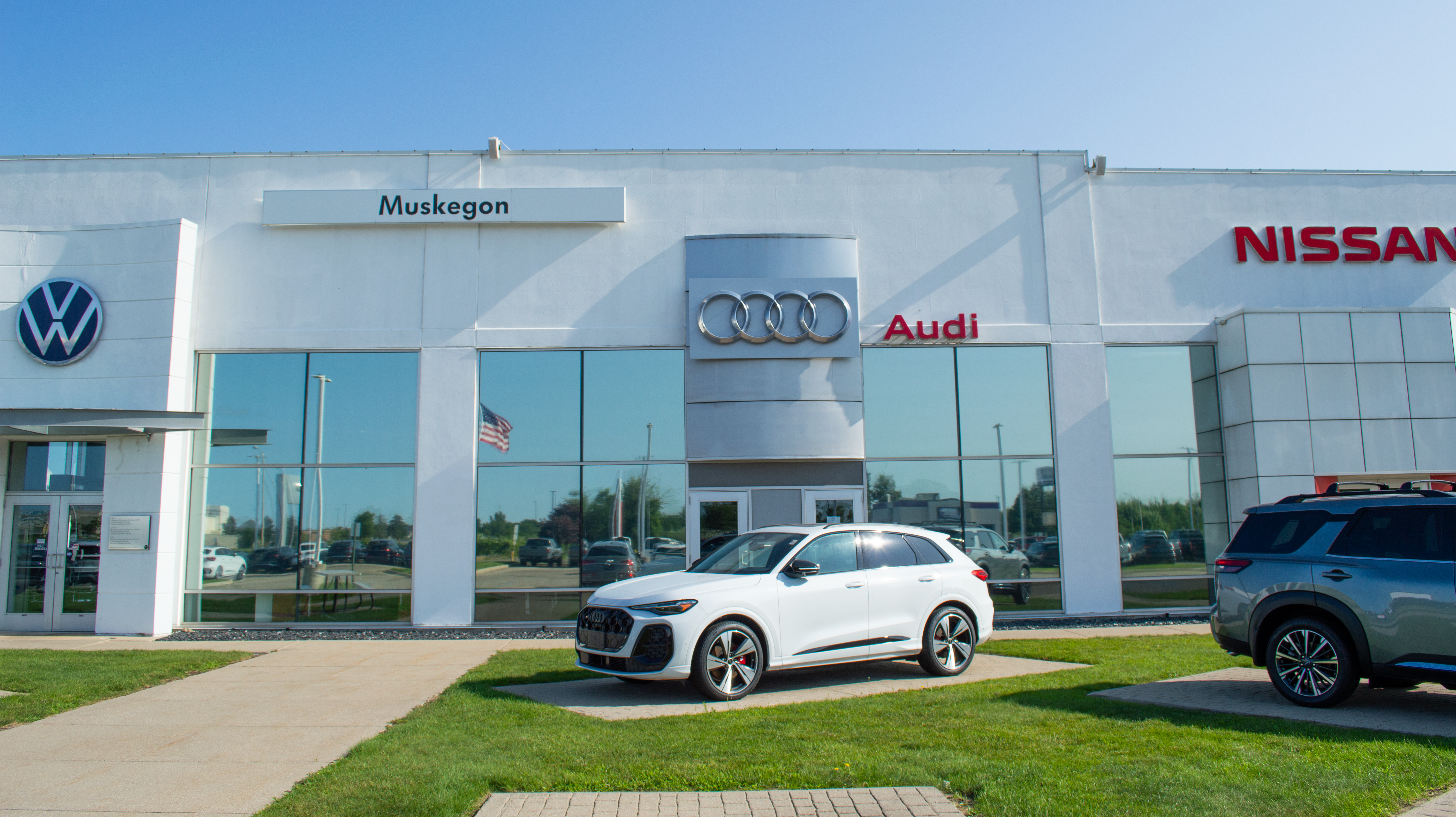 Front view of Audi Muskegon