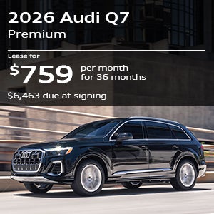 2026 Audi Q7 Specials