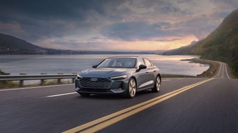 Front view of an Audi A3