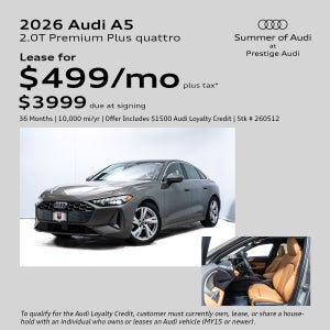 Audi A5 Lease Offer