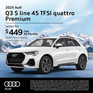 Q3 S line 45 TFSI quattro Premium