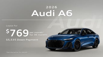 2026 Audi A6 Specials