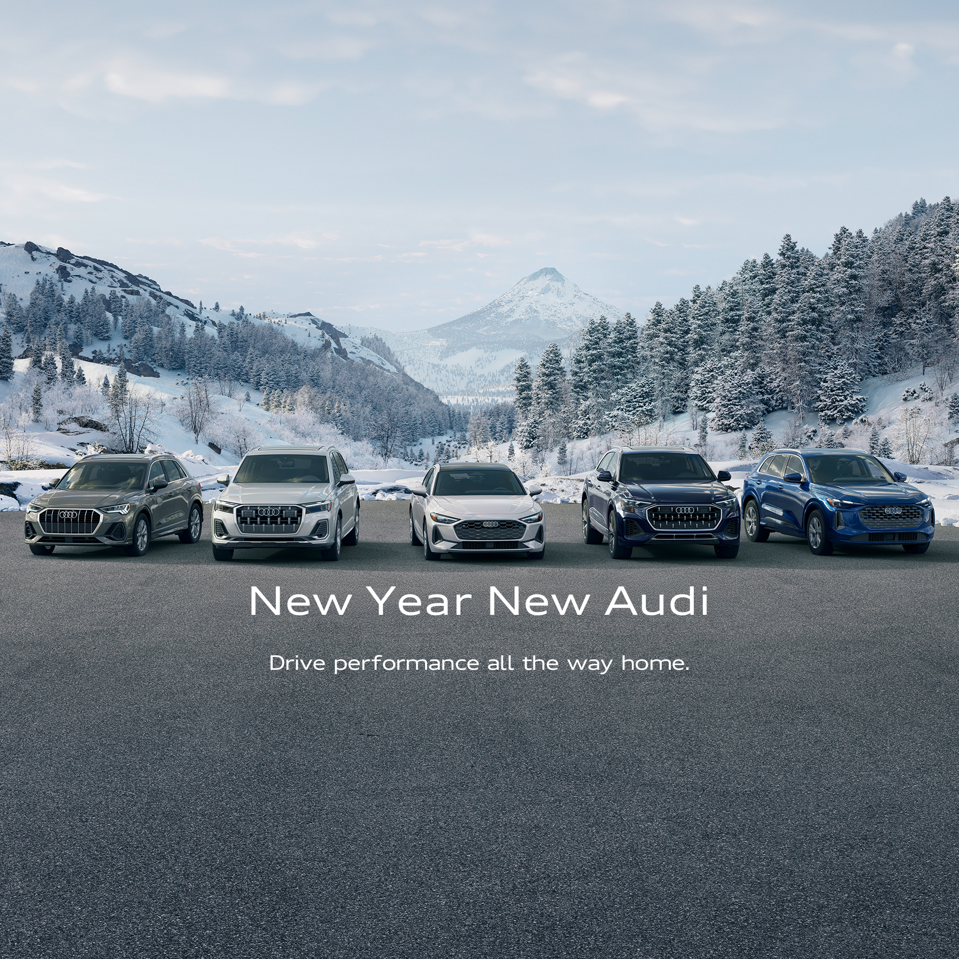 It's a New Year and a great time for a New Audi.