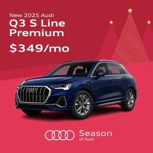 New 2025 Audi Q3 S Line Premium $349/mo