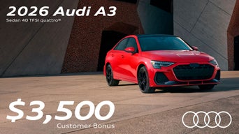 2026 Audi A3 40 TFSI quattro®