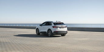 Audi Q4 e-TRON Parked outside
