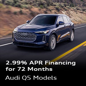 2.99% APR Financing for 72 Months Audi Q5 Models