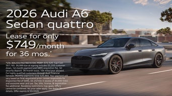 2026 Audi A6 Lease