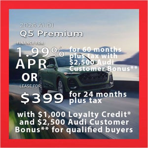 2026 Audi Q5 Lease Offer