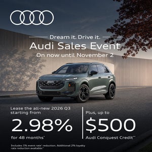 Dream it. Drive it. Audi Q3
