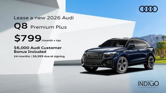 Front profile 2026 Audi Q8 Parked
