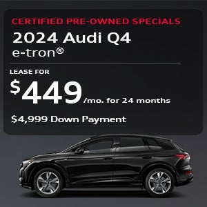 Audi Q4 CPO Special